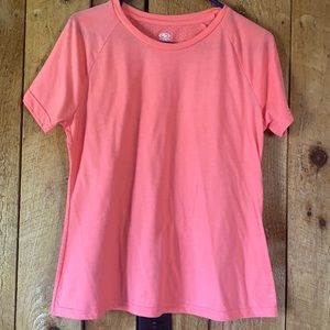 Dark Peach Danskin Now Shirt with Holes